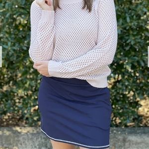 Spartina True Navy Costal Skort